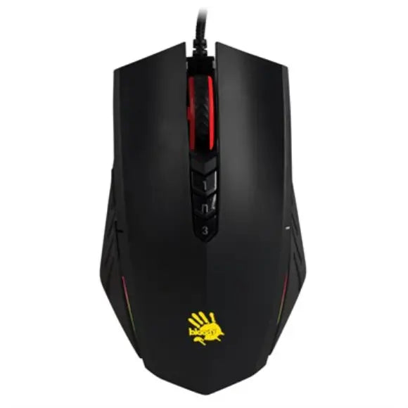 Bloody A70 Light Strike 4000 CPI Gaming Mouse Stone Black - PakByte Computers 