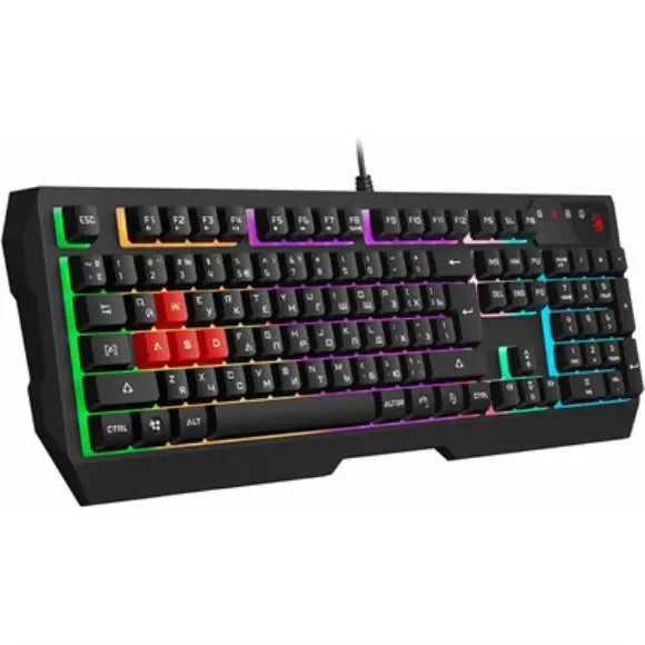 Bloody B135N Neon Illuminated Gaming Keyboard - Black - PakByte Computers 