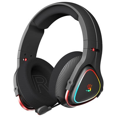 Bloody MR710 RGB Wireless Gaming Bluetooth Headset - Black - PakByte Computers 