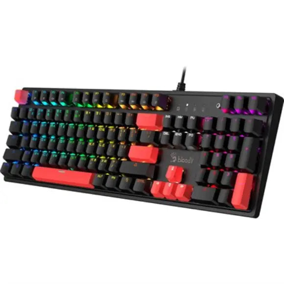 Bloody S510R Customize Mechanical Switch RGB Gaming Keyboard - PakByte Computers 