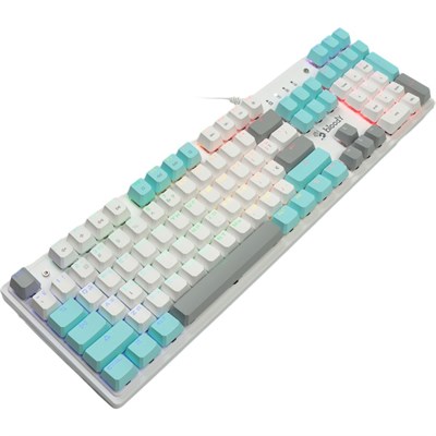 Bloody S510R Mechanical Switch RGB Gaming Keyboard - Icy White