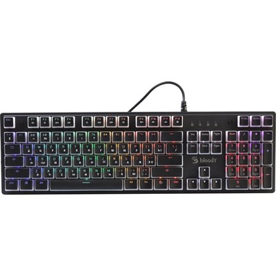 Bloody S510R Mechanical Switch RGB Gaming Keyboard - Pudding Black