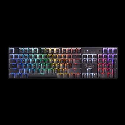 Bloody S510R Mechanical Switch RGB Gaming Keyboard - Pudding Black - EasySkins, Inc. 