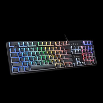 Bloody S510R Mechanical Switch RGB Gaming Keyboard - Pudding Black - EasySkins, Inc. 