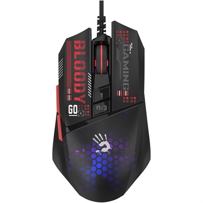 Bloody W60 Max Mini Lightweight RGB Gaming Mouse - Honeycomb - EasySkins, Inc. 