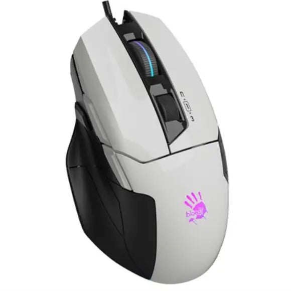 Bloody W70 Max RGB Gaming Mouse | Panda White - PakByte Computers 