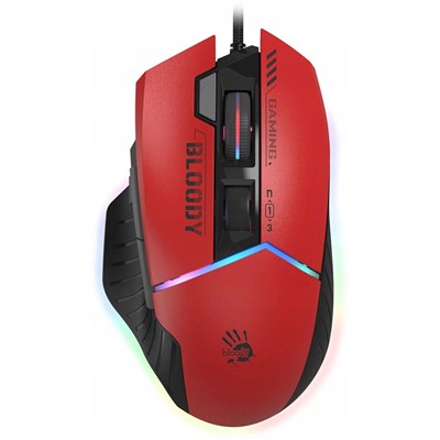 Bloody W95 Max RGB Extra Fire Gaming Mouse  - Sports Red