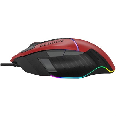 Bloody W95 Max RGB Extra Fire Gaming Mouse  - Sports Red