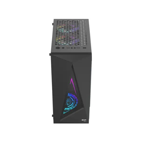 Boost Jaguar With 3 ARGB Fans Gaming Case - Black - PakByte Computers 