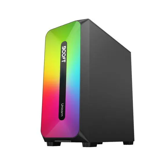 Boost Unicorn With 3 ARGB Fans Gaming Case - PakByte Computers 