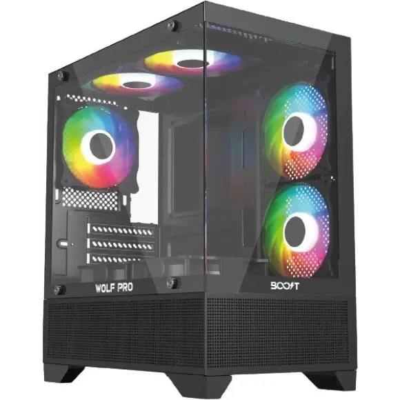 Boost Wolf Pro Mid-Tower ATX Case - PakByte Computers 