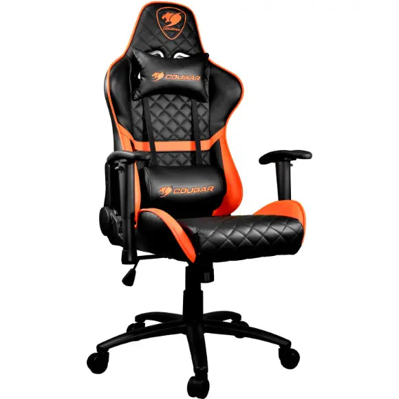 Cougar Armor One Series Gaming Chair – Black/Orange - PakByte Computers 