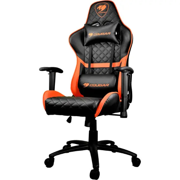 Cougar Armor One Series Gaming Chair – Black/Orange - PakByte Computers 