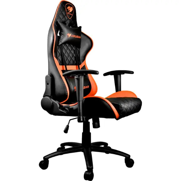 Cougar Armor One Series Gaming Chair – Black/Orange - PakByte Computers 