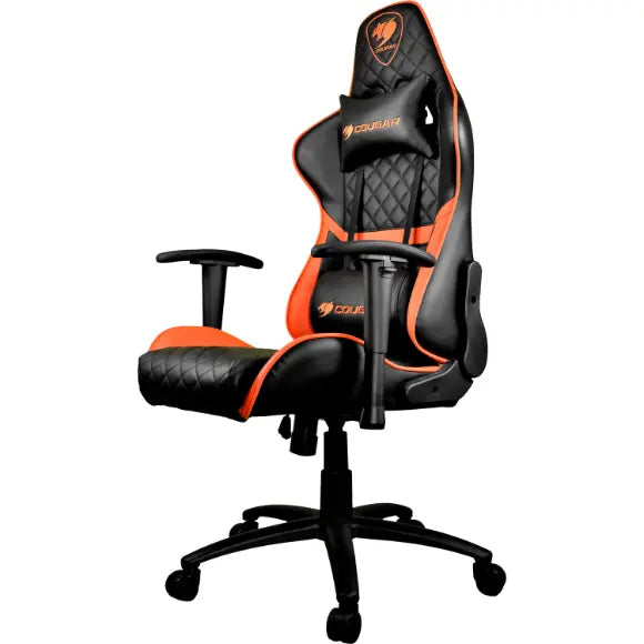 Cougar Armor One Series Gaming Chair – Black/Orange - PakByte Computers 