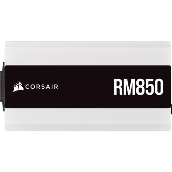 Corsair RM White Series™ RM850 — 850 Watt 80 PLUS Gold Fully Modular ATX PSU (UK) - PakByte Computers 