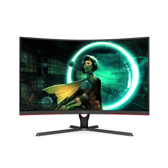 AOC CQ32G3SE 32" 165Hz QHD Curved Gaming Monitor - PakByte Computers 