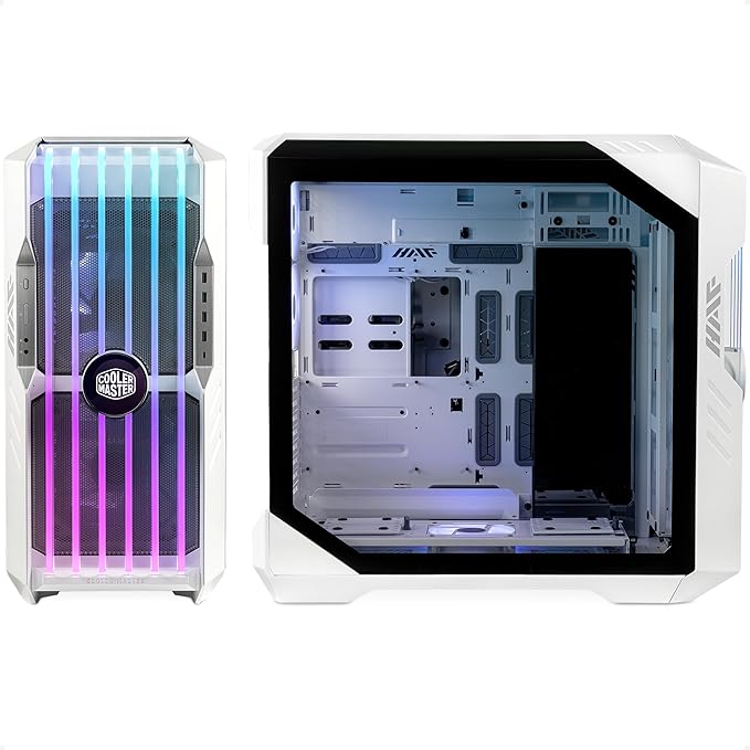 Cooler Master HAF 700 EVO ARGB Full-Tower ATX Case - White (H700E-WGNN-S00) - PakByte Computers 