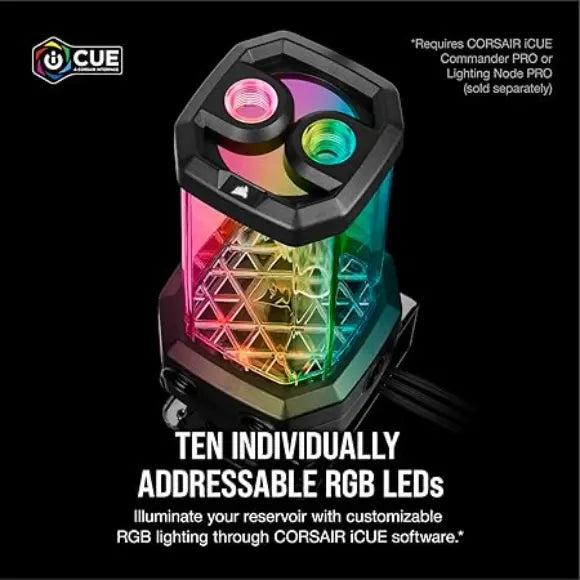 Corsair Hydro X Series XD5 RGB Pump - Black - PakByte Computers 