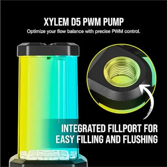 Corsair Hydro X Series XD5 RGB Pump - Black - PakByte Computers 