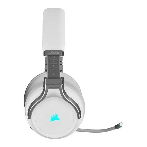 Corsair VIRTUOSO RGB Wireless High-Fidelity Gaming Headset White - PakByte Computers 