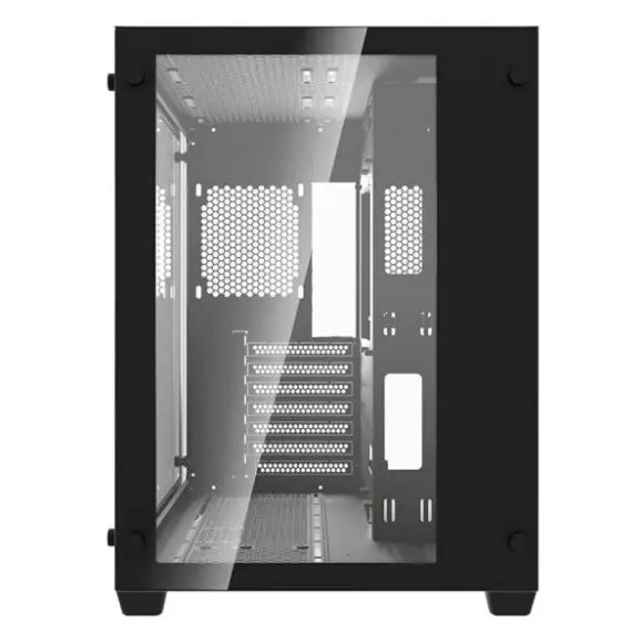 Darkflash Aigo C285 Tempered Glass ATX Gaming Casing - Black - PakByte Computers 