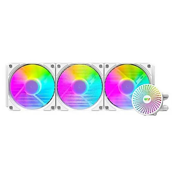 Darkflash Radiant DC-360 ARGB 360MM Liquid CPU Cooler – White - PakByte Computers 