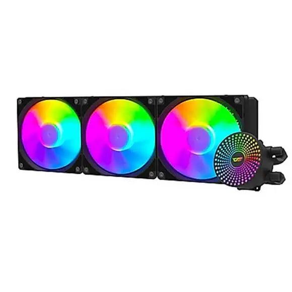 Darkflash Radiant DC-360 ARGB 360MM Liquid CPU Cooler – Black - PakByte Computers 