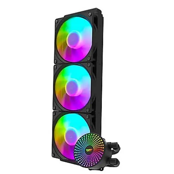 Darkflash Radiant DC-360 ARGB 360MM Liquid CPU Cooler – Black - PakByte Computers 