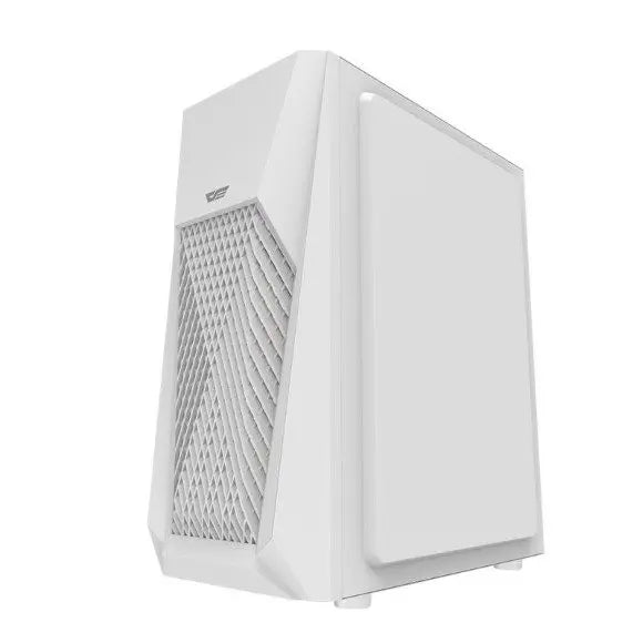 DarkFlash DK150 ATX With 3 ARGB Fans Gaming Case - White - PakByte Computers 