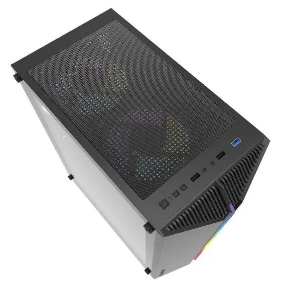 DarkFlash DK151 ATX With 3 ARGB Fans Gaming Case - Black - PakByte Computers 