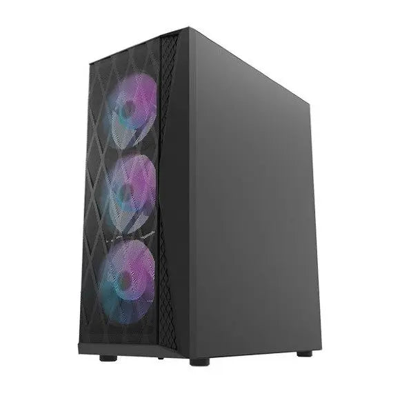 Darkflash DK352 ATX With 4 ARGB Fans Gaming Case - Black - PakByte Computers 