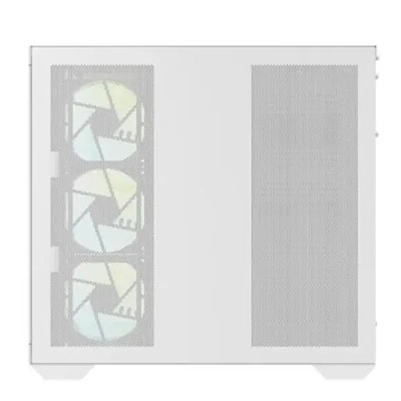 DarkFlash DLX4000 Tempered Glass Mid-Tower ATX Case - White - PakByte Computers 