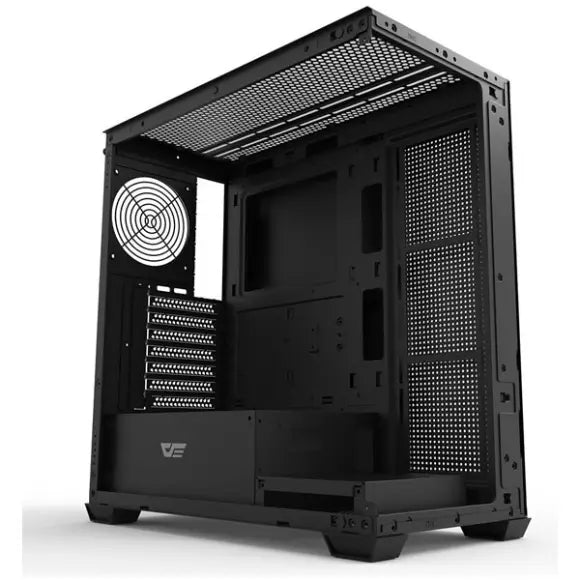 DarkFlash DS900 ATX PC Case – Black - PakByte Computers 