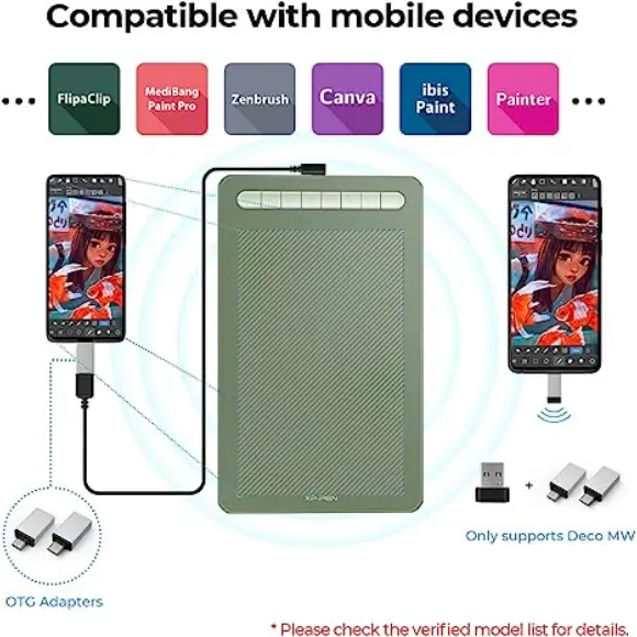 XP-PEN Deco MW Graphic Drawing Tablet - PakByte Computers 