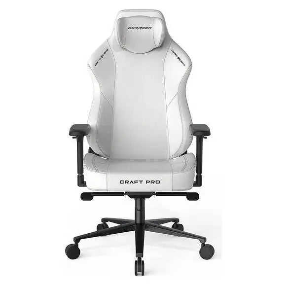 DXRACER Craft Pro Classic Gaming Chair - White CRA-PR001-W-H1 - PakByte Computers 