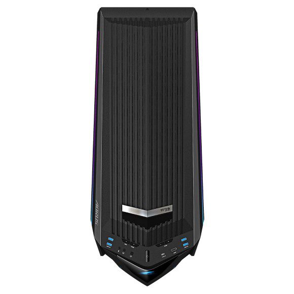 GIGABYTE GB-AC700G Glass ATX Full Tower Gaming Casing - Black - PakByte Computers 