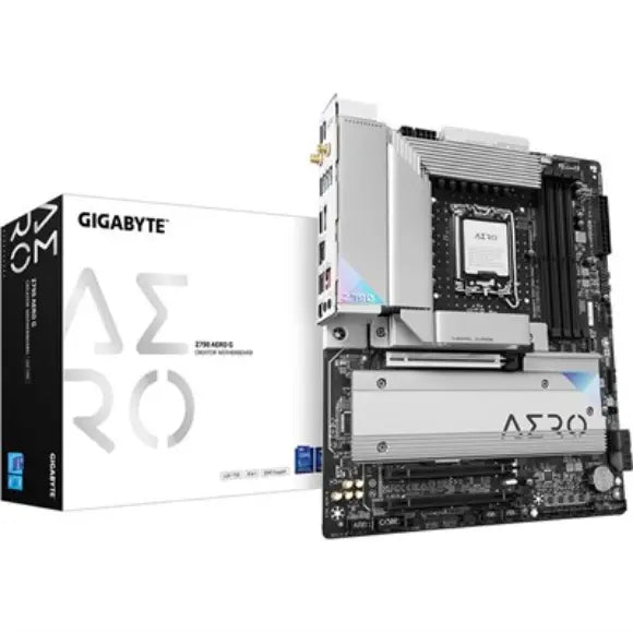 Gigabyte Z790 AERO G Creator Motherboard Intel LGA1700 PCIe 5 - DDR5 - PakByte Computers 