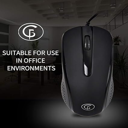 GOFREETECH GFT-M011 Wired Mouse Black - PakByte  