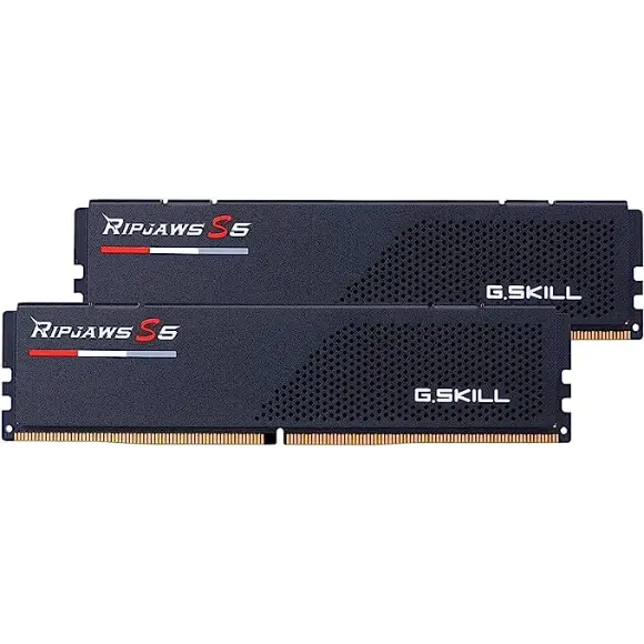 G.Skill RipJaws S5 5200MHZ 32GB (16x2) DDR5 Desktop Memory - Matte black - PakByte Computers 