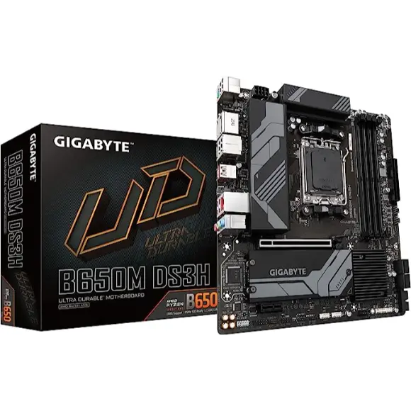 GIGABYTE B650M DS3H DDR5 Motherboard - PakByte Computers 