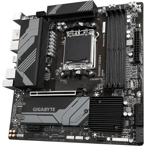 GIGABYTE B650M DS3H DDR5 Motherboard - PakByte Computers 