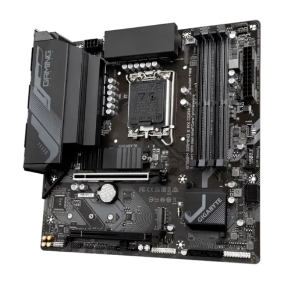 GIGABYTE B760M X AX DDR4 Gaming Motherboard - PakByte Computers 