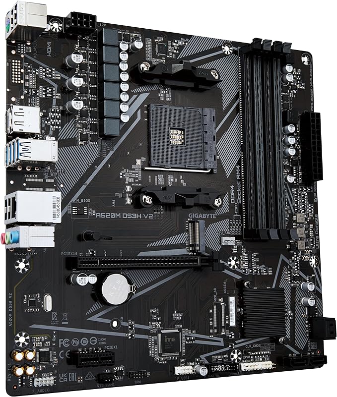 GIGABYTE A520M DS3H V2 Motherboard