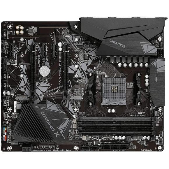 Gigabyte B550 Gaming X V2 (AMD Ryzen 5000/B550/ATX/M.2/HDMI/DVI/USB 3.1 Gen 2/DDR4/ATX/Gaming Motherboard) - PakByte Computers 