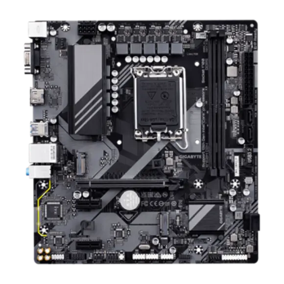 Gigabyte B760M D2H DDR5 Intel 12/13th Generation microATX Motherboard - PakByte Computers 