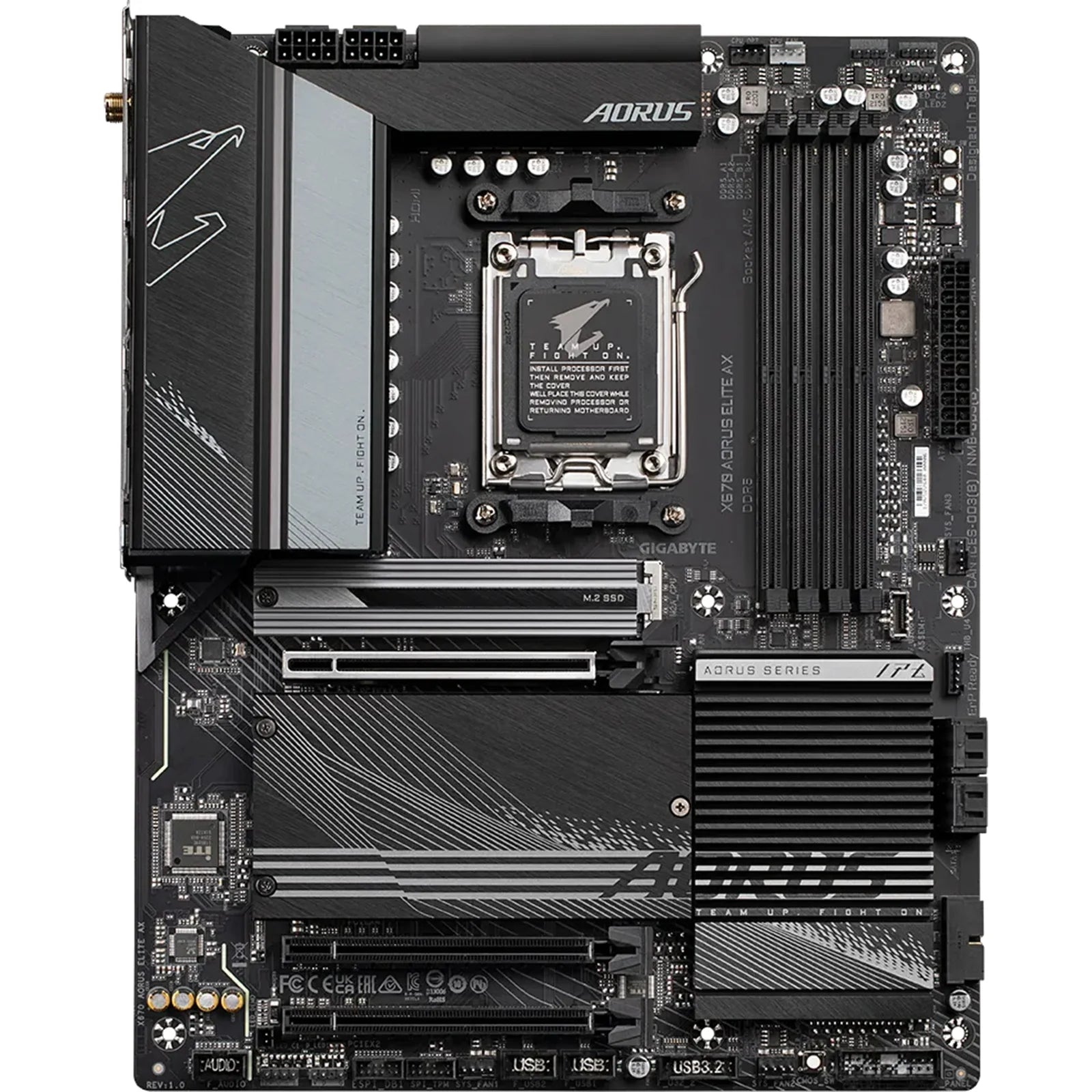 Gigabyte X670 AORUS ELITE AX Motherboard - PakByte Computers 