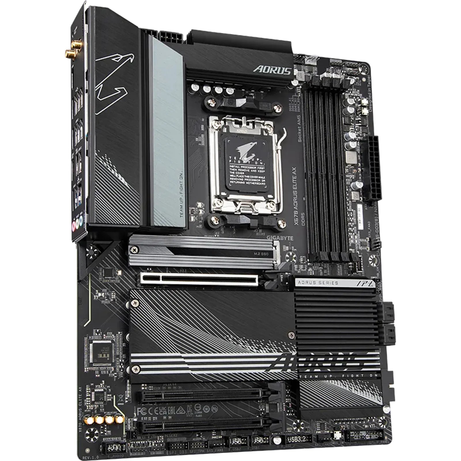 Gigabyte X670 AORUS ELITE AX Motherboard - PakByte Computers 