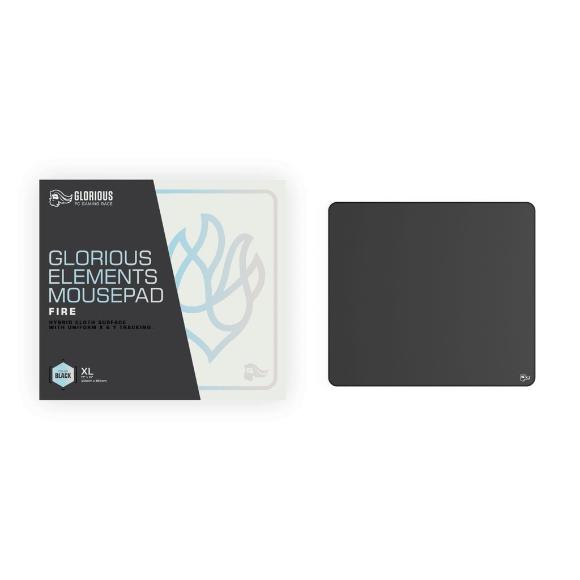 Glorious Element FIRE Mouse Pad – Black - PakByte Computers 