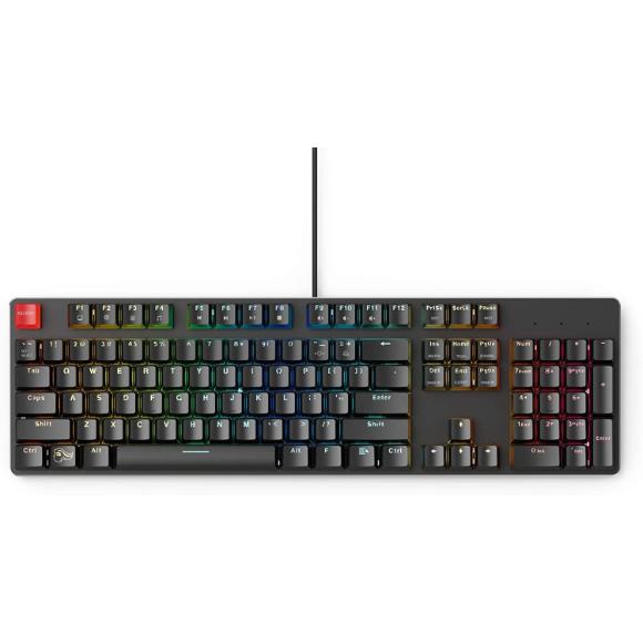 Glorious GMMK-BRN Modular Mechanical Gaming Keyboard - RGB LED Backlit, Brown Switches, Hot Swap Switches (Black) - PakByte Computers 